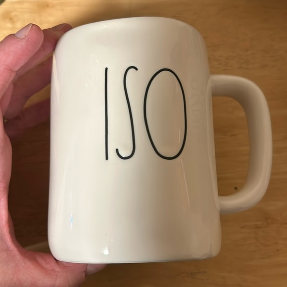 Rae Dunn “ISO” coffee mug - Picture 1 of 3